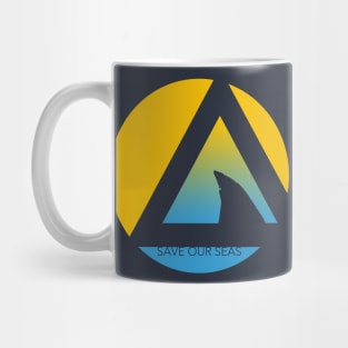 save our seas tricircle Mug